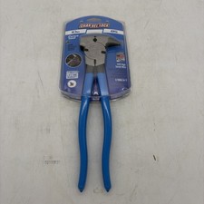 CHANNELLOCK 85 FENCE TOOL PLIERS BLUE HANDLES 10 INCH FENCING PLIERS NEW 6217509 picture