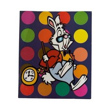 Rare Vintage 1996 Nocturnal Wonderland Rave Flyer Insomniac Rabbit In The Moon picture