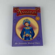 Anastasia My Musical Diary Working 20th Century Fox Rare Book 1997 Music Works picture