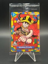 • Monkey.D.Luffy • P-110 4th Anniversary Stamped Promo One Piece TCG Sealed picture