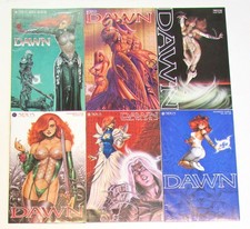 Dawn #1-6 Set F, Joseph Michael Linsner, Sirius Comics 1995 picture