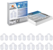 Nose Vent Sinus Relief Dilator (Pack of 12 Medium Size) Soft Vents - A Simple So picture