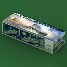 Hobby Boss 86518 1/350 British Monitor HMS Lord Clive Static Ship Model Kit DIY picture