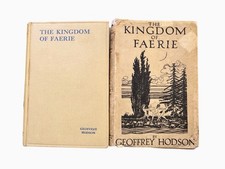 1927 1st Edition The Kingdom of Faerie Geoffrey Hodson Rare Occult Book w/DJ picture