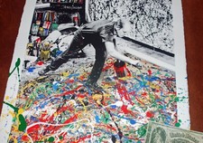 Mr. Brainwash FREEDOM ART Serigraph Hand Embellished Print S/# 75 wCOA MBW picture