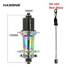 HASSNS Thunderous Hubs 32H HG 7-12 Speed Shimano SRAM MTB picture