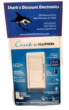 Lutron (Diva) Smart Dimmer Switch - White (DVRF-6L-WH-R). NEW.  picture