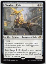 Cloudsteel Kirin 8 Rare Kamigawa: Neon Dynasty Magic: The Gathering Near Mint picture