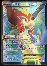 Keldeo EX (142 Full Art) 142/149 UR Boundaries Crossed Pokemon EN MP picture