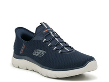 Skechers Men's Hands Free Slip-ins Summits High Range Slip-On Sneaker Navy Wide picture