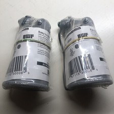 Flood Light Lamp Holder Pair Gray Metal Weatherproof Brand New BWF picture