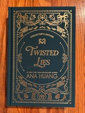 TWISTED LIES by Ana Huang gorgeous collector's edition hardcover picture