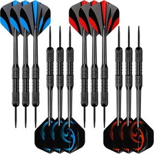 Darts Metal Tip Set, 12 Pack Steel Tip Darts Darts Set, 24 Grams Professional Me picture