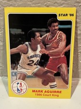 1986 Star Court Kings Basketball #1 Mark Aguirre NRMT picture
