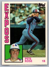 1984 Topps Traded - Pete Rose #103-T - NM *TEXCARDS* picture