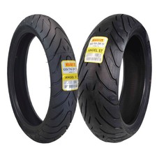 PIRELLI TIRE ANGEL ST Front & Rear set 120/70-17 180/55-17 Motorcycle Tires picture