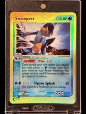 Swampert REVERSE HOLO EX RUBY & SAPPHIRE 13/109 POKEMON CARD picture