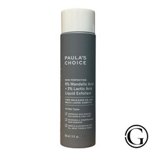 PAULA'S CHOICE 6% MANDELIC ACID + 2% LACTIC ACID LIQUID EXFOLIANT 3 OZ SEALED picture