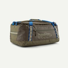  Patagonia Black Hole Duffel 55L Travel Bag Sleet Green Recycled -  picture