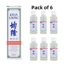 (6 Packs) Kwan Loong Oil Wholesale- Massage Oil -2oz/57ML-Exp:27/8/31 picture