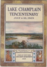 Lake Champlain Tercentenary July 4-10, 1909, NY State Education Department 1909 picture