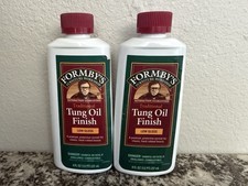 Formby’s Traditional Tung Oil Finish LOW GLOSS 8 fl oz  Discontinued  2 Pack NEW picture