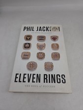 [SIGNED] Phil Jackson Eleven Rings 1st Edition Hardcover Book Autographed Bulls picture