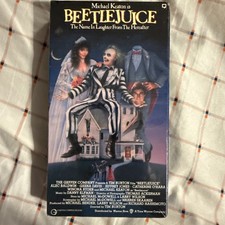 Beetlejuice (VHS, 1993) Factory Seal W/ Warner Home Video Seal Stamped Rare picture