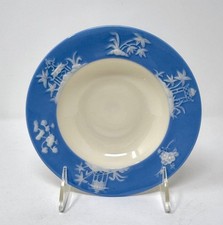 Very Rare Antique Lenox Pagoda Blue Berry Bowl 6.25