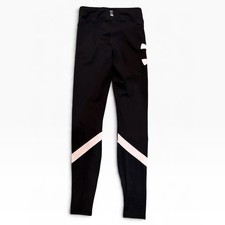 Under Armour Mileage Graphic HeatGear Compression Leggings Womens S Black White picture