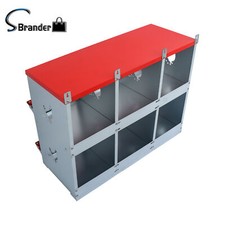 Durable Nesting Box Chicken Laying Boxes 6 Compartment Nesting Boxes For Chicken picture