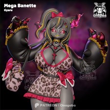 Mega Gyaru Banette 1/7 Scale - 3d Printed Unpainted Figure Kit picture