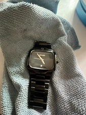 Nixon The Player Black Quartz Men's Watch Black Face - Needs New Battery  picture