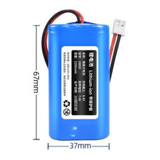 7.4V 2200mAh Replacement Battery for Solar Light Speaker IC Protection Board NEW picture