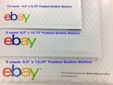 Ebay Shipping Supplies Assorted Padded Bubble Mailers Envelope Starter Kit Lot  picture