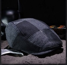 Boston Scally Co./Batman Patchwork Flat Cap size M/L with Dust Bag (IN HAND NWT) picture