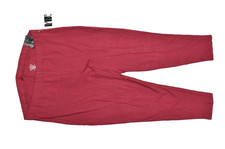 Torrid Size 3 3X 22-24 Red Comfort Stretch Elastic Waist Casual Leggings NEW picture
