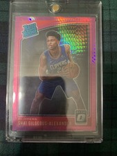 2018-19 Panini Donruss Optic - Rated Rookie SGA #162 Pink Hyper Prizm (RC) picture
