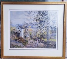 Edward Willis Redfield Spring At PT Pleasent Vintage Art Print Signed Numbered picture