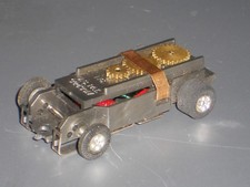 VINTAGE AURORA TJET TUFF ONES OPEN RIVET CHASSIS HO SLOT CAR picture