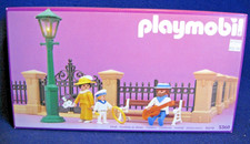 Vintage 1990 Playmobil #5360 Victorian Park Fencing - New other Crisp Opened Box picture