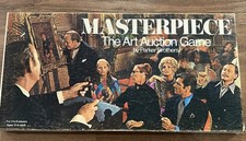 1970 Masterpiece The Art Auction Board Game Parker Brothers 100% COMPLETE picture