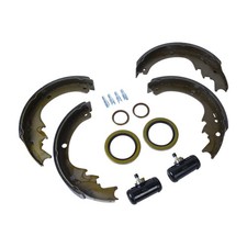 New Brake Shoes Wheel Cylinders + Hub Seals For Toyota 8FGU25 47410-23420-71 picture