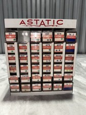 ASTATIC Phonograph Pick-Up Cartridges Store Display Some Rare Vtg NOS picture