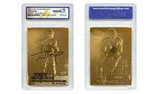 TOM BRADY 2000 Fleer Ultra 23K GOLD ROOKIE Card Metallic RC - Graded Gem Mint 10 picture