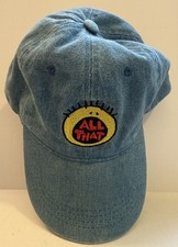 Nickelodeon’s All That - Denim Adjustable Strap-back hat - 90’s Retro TV  picture