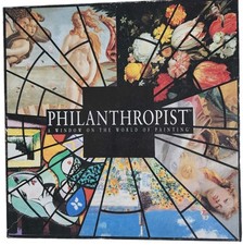 *RARE* Jewel Token version PHILANTHROPIST  Board Game 1992 picture