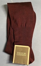 Bergdorf Goodman Dress Socks - Wine -  picture