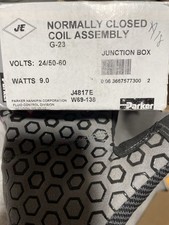 Brand New PARKER G-23 NORMALLY CLOSED COIL ASSEMBLY 9.0 WATTS  W69-138 picture