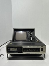 Panasonic Solid State B&W TV Am FM Radio TR-535 Vintage 1975 Portable Working picture